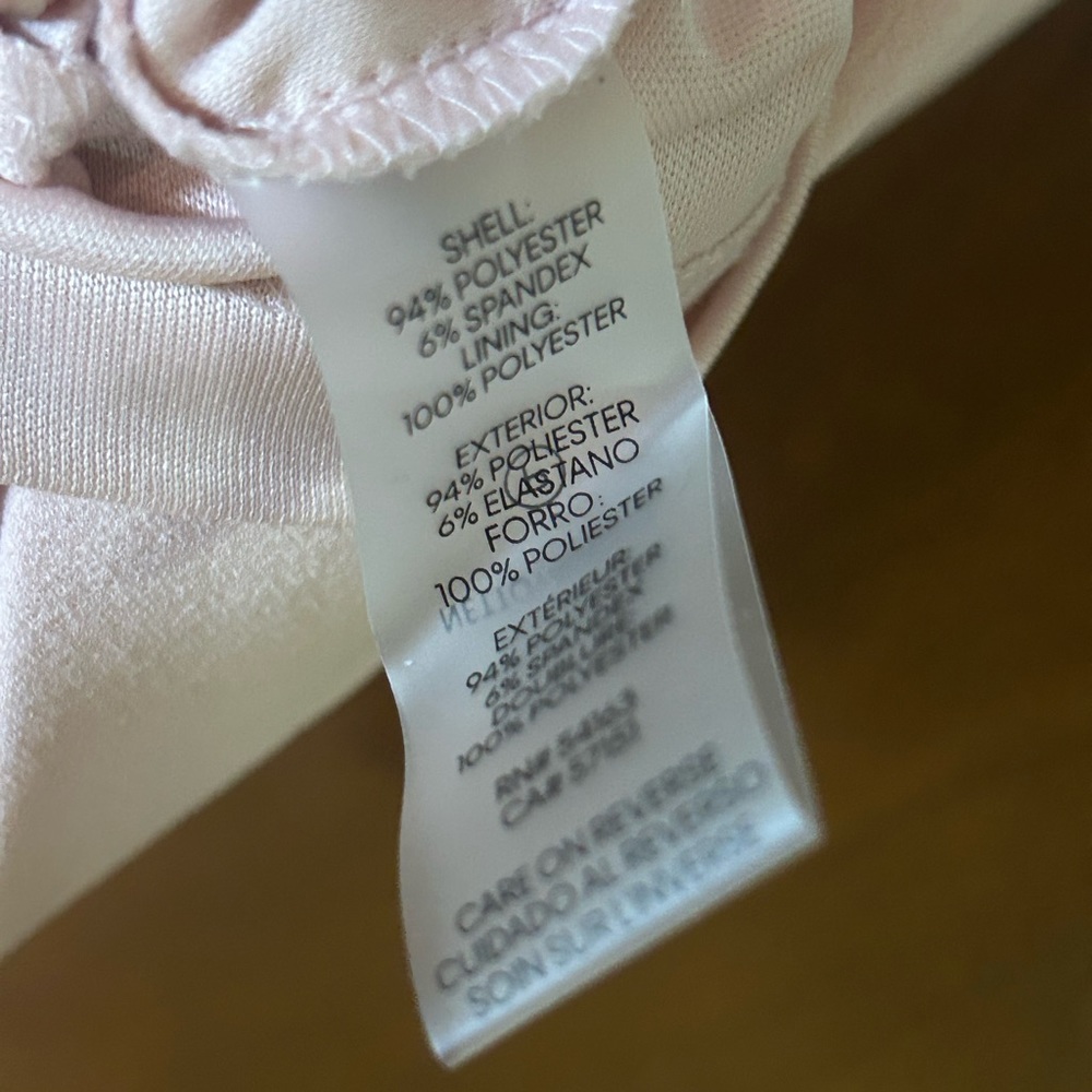 Calvin Klein Size 8 Light Pink Sleeveless Dress, zippered back - Picture 6 of 6